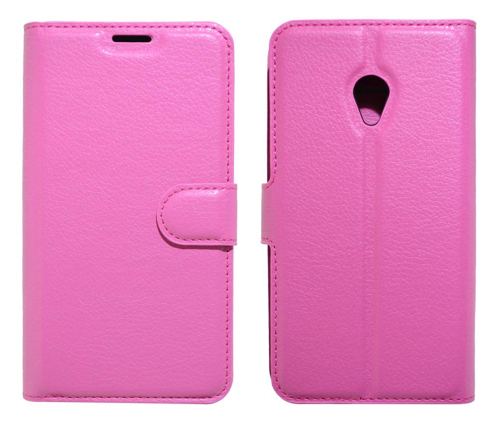 Θήκη Book Ancus Teneo για Vodafone Smart Turbo 7 TPU Φούξια