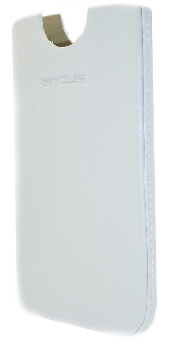 Θήκη Chest Ancus για LG L Bello D331 Δέρμα Λευκή
