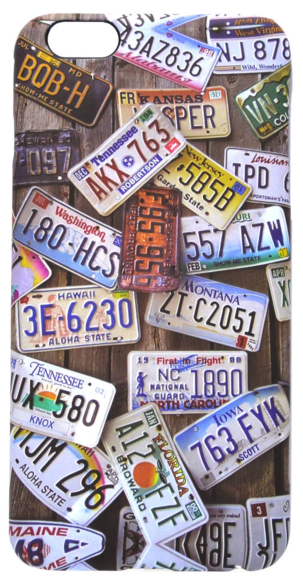 Θήκη Faceplate Ancus Art Collection για Apple iPhone 6 Plus/6S Plus Licence Plates