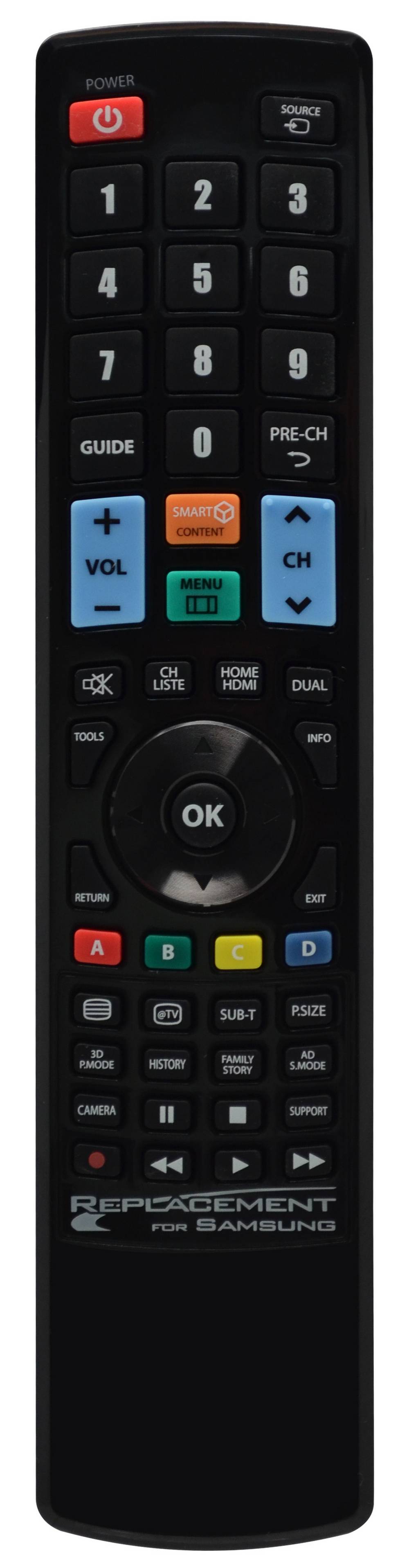 Τηλεχειριστήριο Jolly Line για Τηλεοράσεις Samsung Άμεσης Αντικατάστασης χωρίς Προγραμματισμό