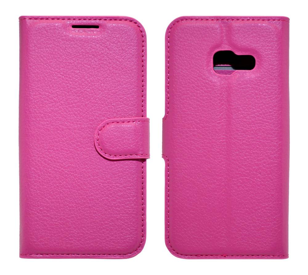 Θήκη Book Ancus Teneo για Samsung SM-A320F Galaxy A3 (2017) TPU Φούξια