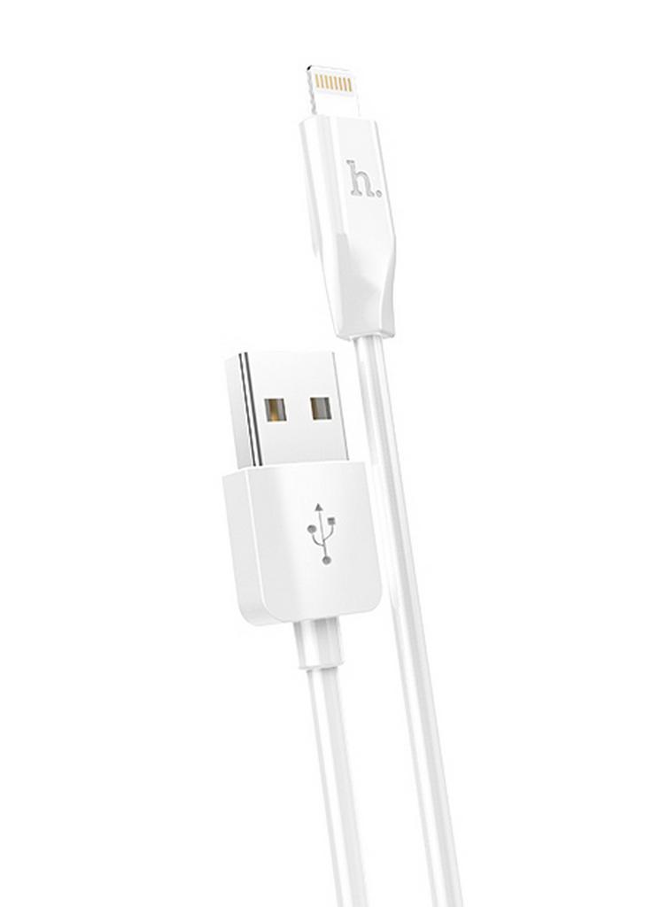 Καλώδιο σύνδεσης Hoco X1 USB σε Lightning Fast Charging Λευκό 3m
