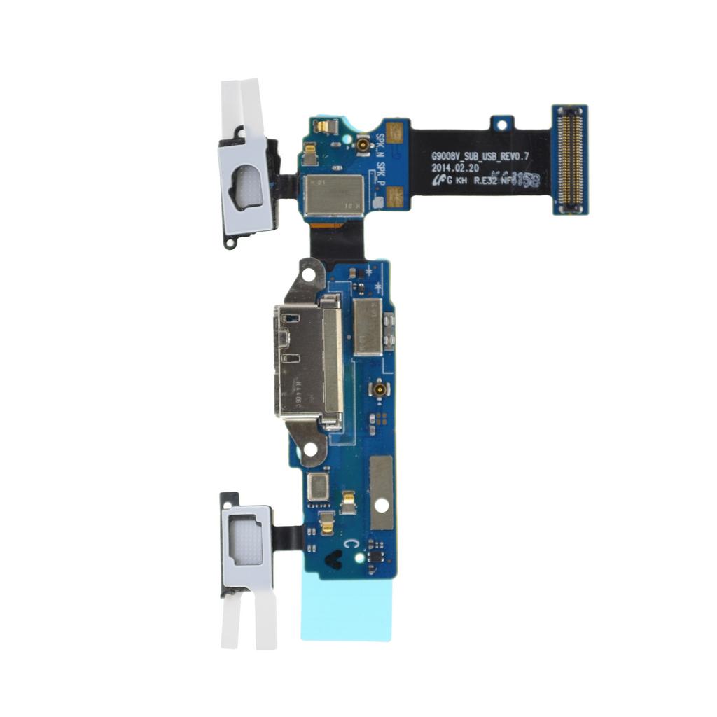 Καλώδιο Πλακέ Samsung SM-G900F Galaxy S5 με Επαφή Φόρτισης, Μικρόφωνο και Κεντρικό Πλήκτρο OEM Type A