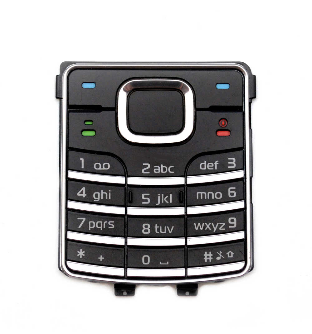 Πληκτρολόγιο Nokia 6500 Classic Μαύρο OEM