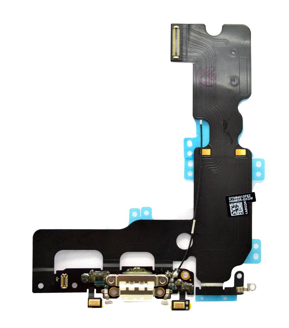 Επαφή Φόρτισης Apple iPhone 7 Plus με Μικρόφωνο Λευκό Original