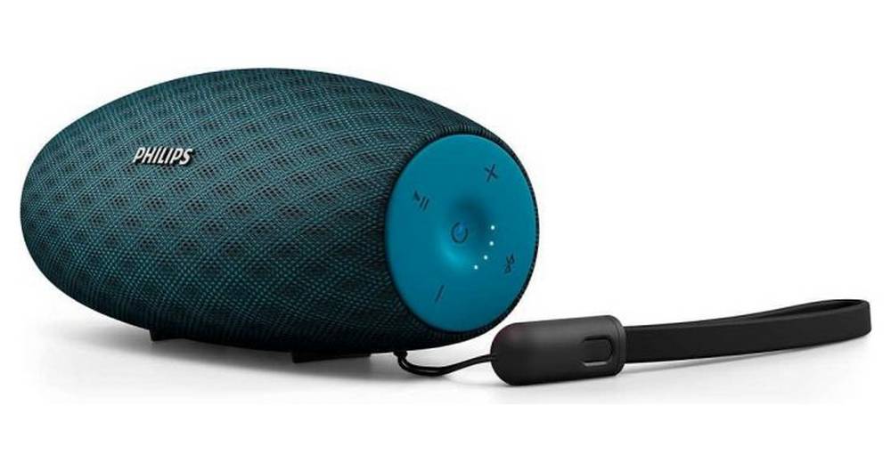 Φορητό Ηχείο Bluetooth Philips EverPlay BT6900A/00 10W Waterproof Μπλέ με Ανοιχτή Ακρόαση και Σύνδεση Audio-in 3.5mm