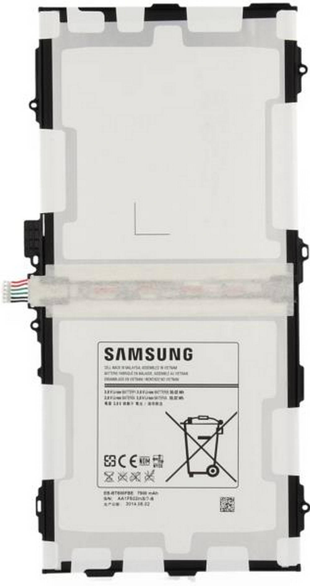 Μπαταρία Samsung EB-BT800FBE για SM-T800/T805 Galaxy Tab S 10.5 Original Bulk
