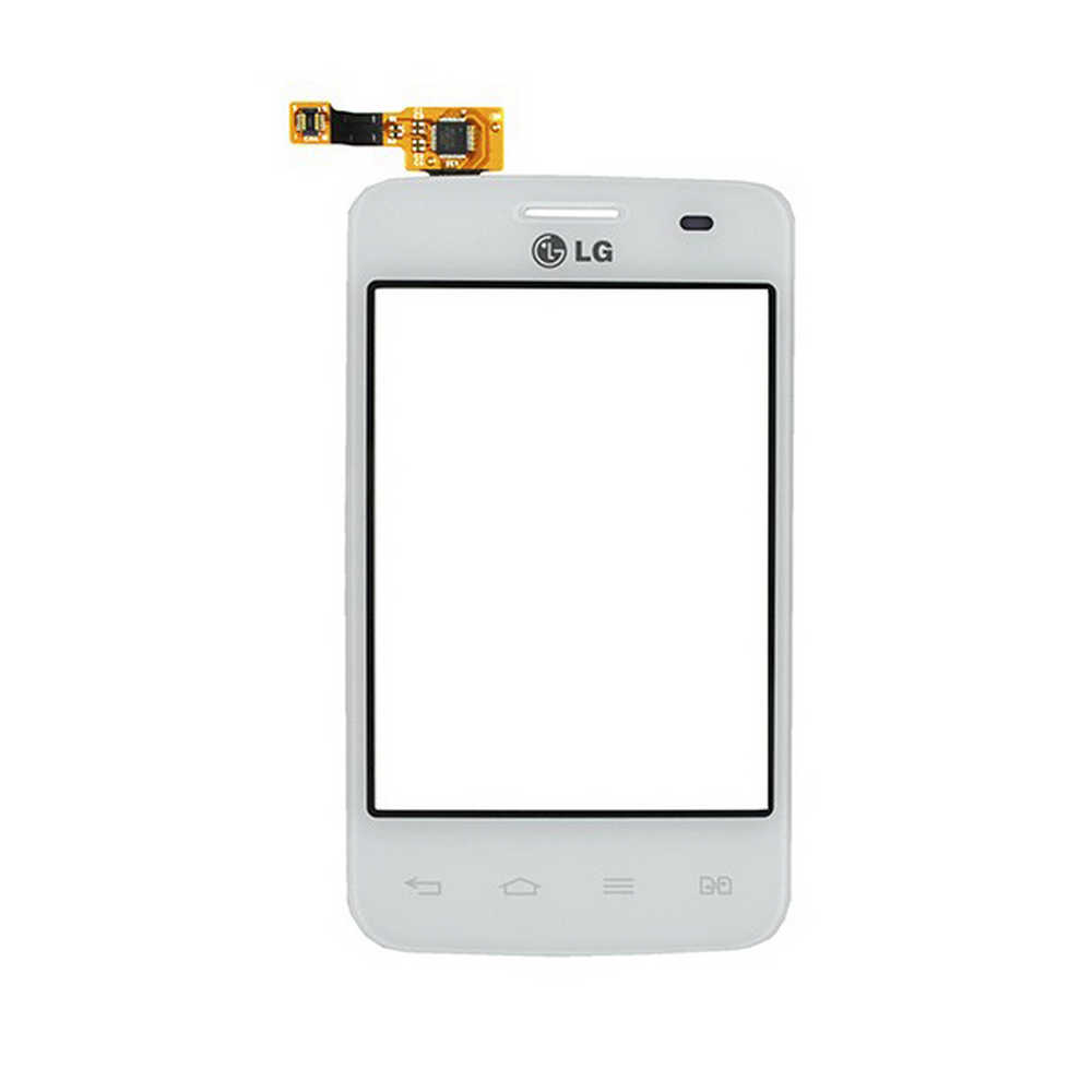 Μηχανισμός Αφής LG Optimus L3 II Dual E435 χωρίς Κόλλα Λευκό OEM Type A