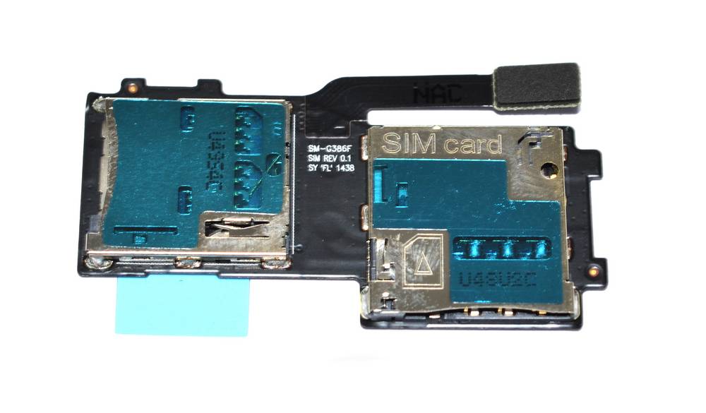 Αναγνώστης Κάρτας Μνήμης Samsung SM-G386F Galaxy Core Plus LTE Original GH59-13935A