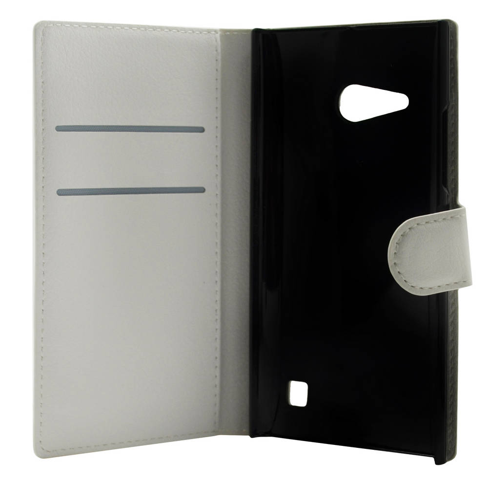 Θήκη Book Ancus Teneo για Nokia Lumia 730/735 Λευκή