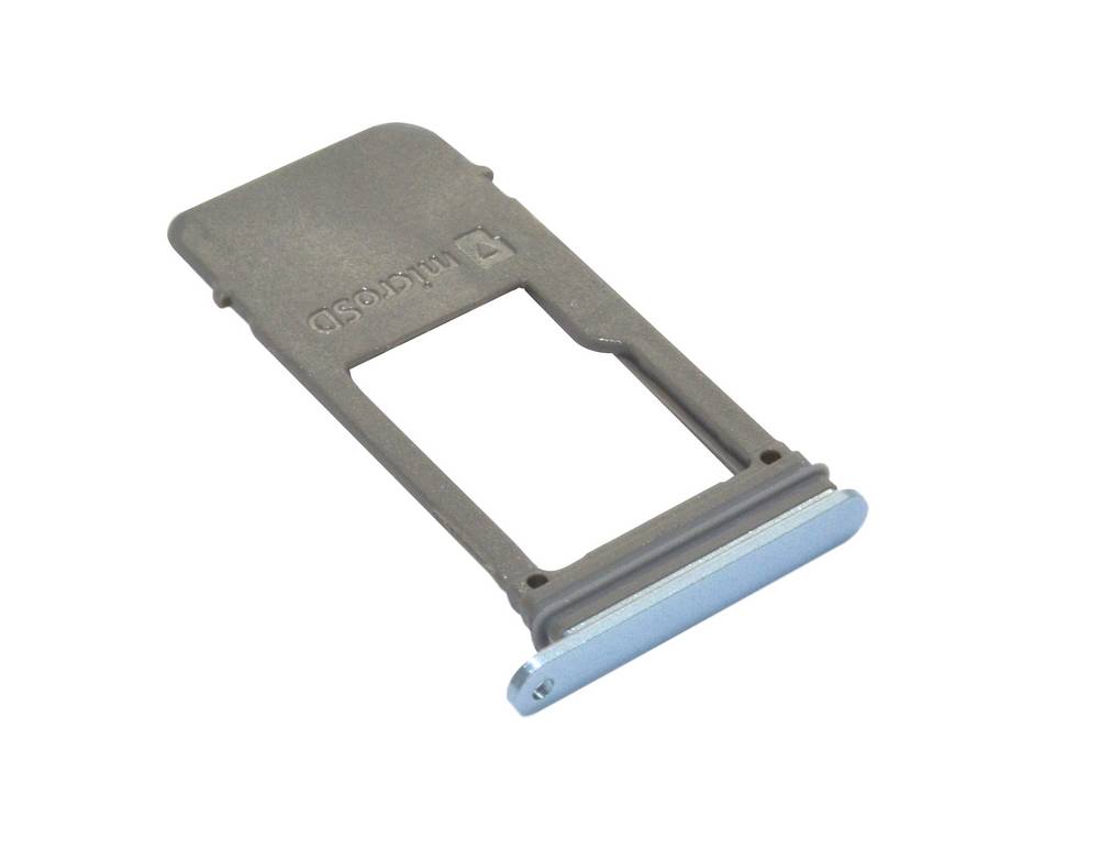 Βάση Κάρτας Μνήμης Samsung SM-A520F Galaxy A5 (2017) Μπλέ Original GH98-40738C