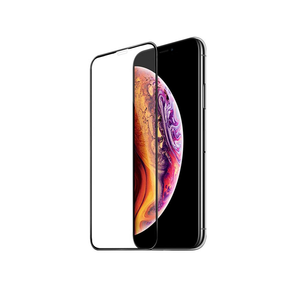 Tempered Glass Hoco 0.33mm Anti-Shock Soft Edge 3D Full Screen για Apple iPhone X/XS Μαύρο