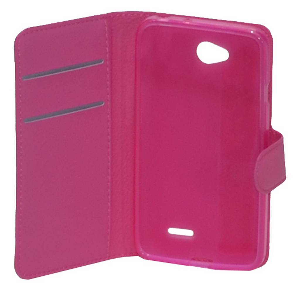 Θήκη Book Ancus Teneo για LG L65 D280N/L70 D320N TPU Φούξια
