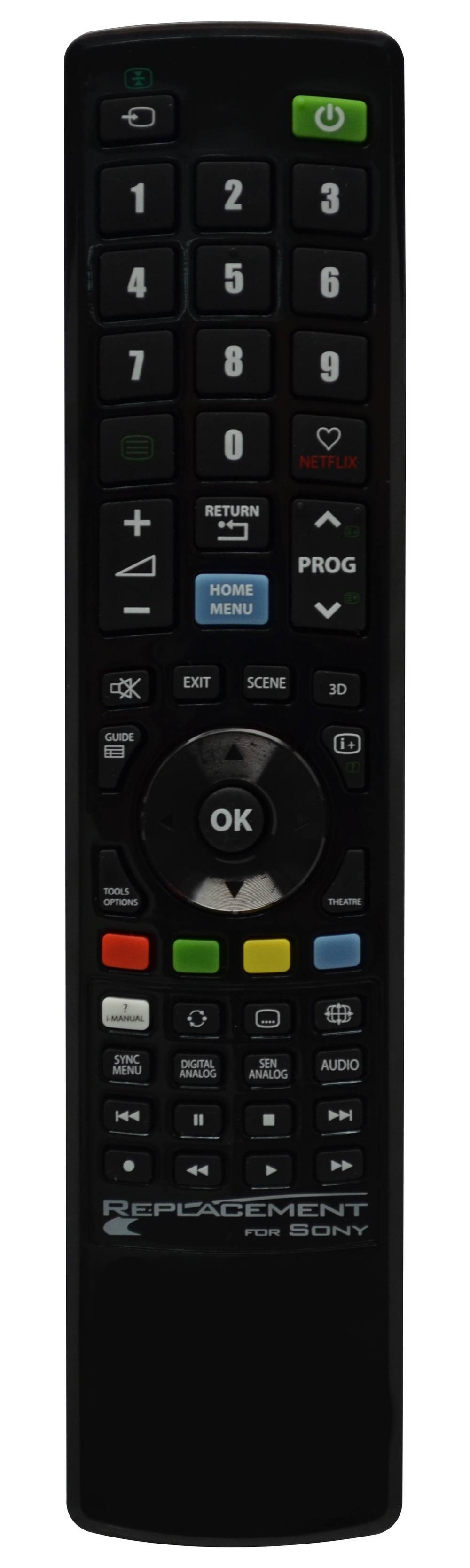 Τηλεχειριστήριο Jolly Line για Τηλεοράσεις Sony Άμεσης Αντικατάστασης χωρίς Προγραμματισμό