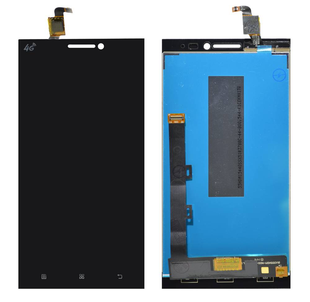 Γνήσια  Οθόνη & Μηχανισμός Αφής Lenovo Vibe Z2 Μαύρο