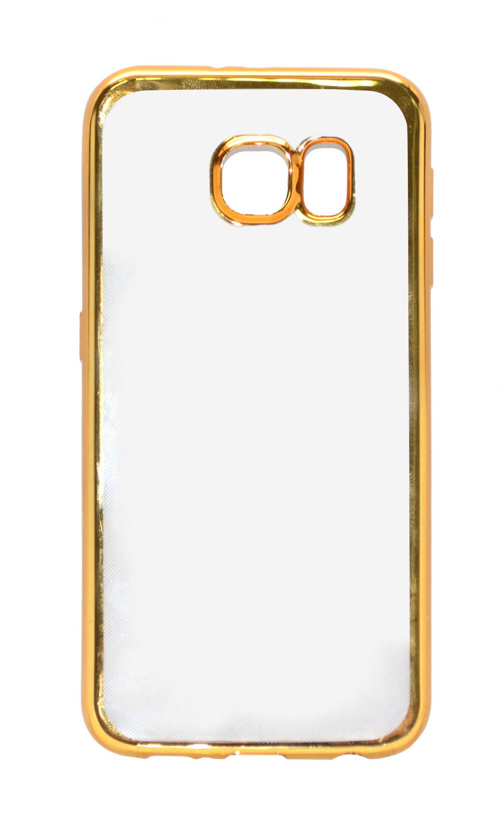 Θήκη Electroplating TPU Ancus για Samsung SM-G920F Galaxy S6 Χρυσαφί - Διάφανη