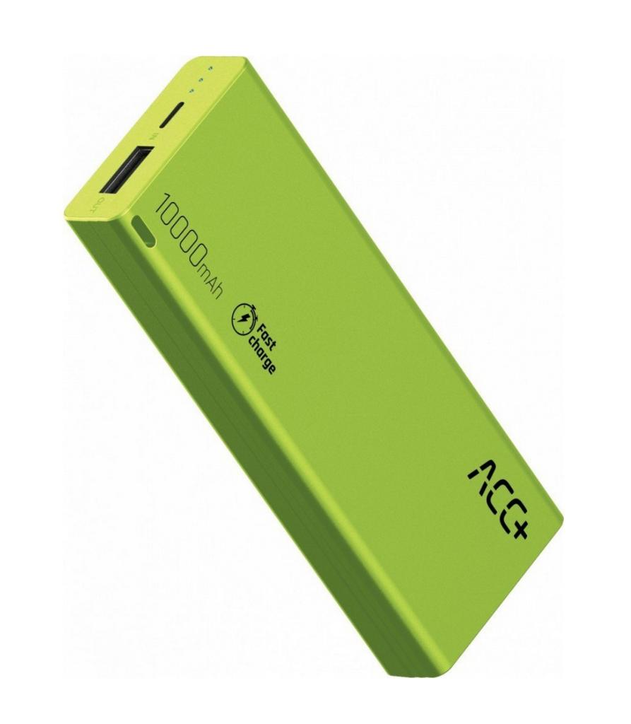 Power Bank ACC+ THIN 10000 mAh Fast Charge Πράσινο
