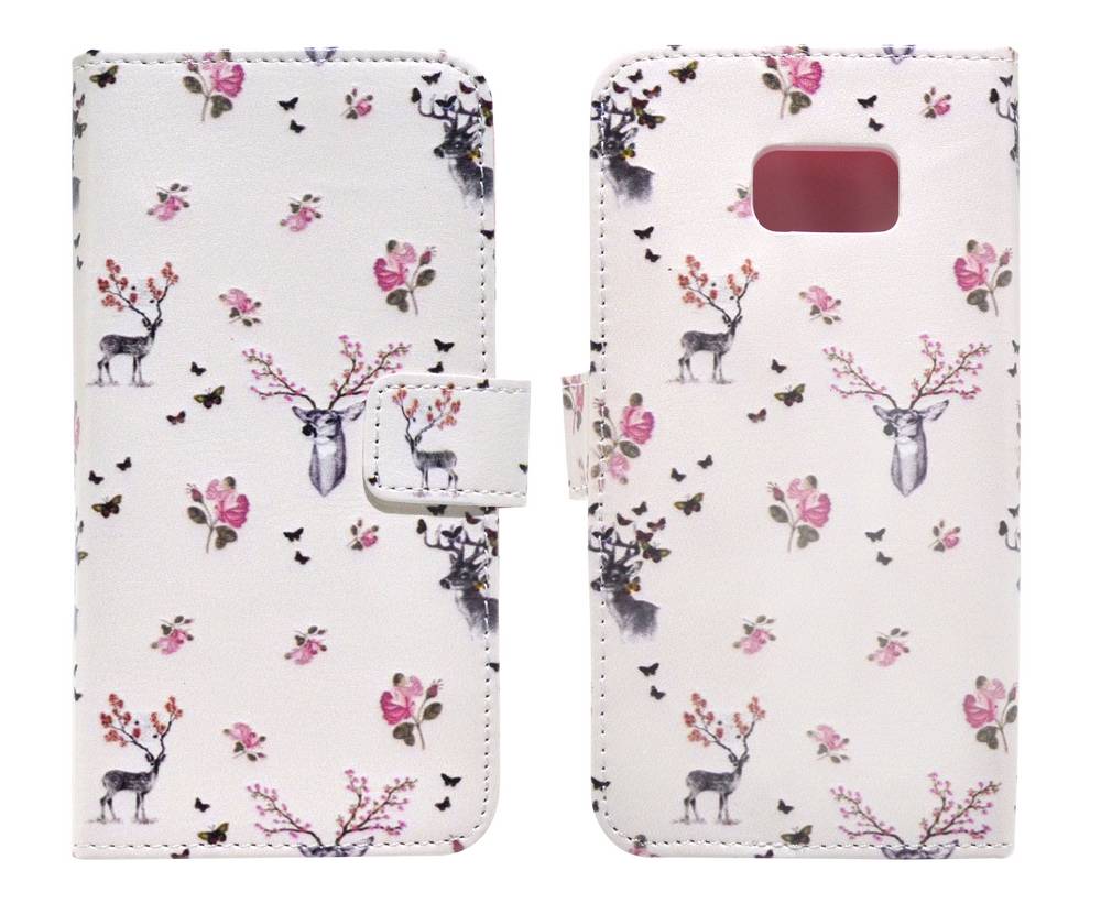 Θήκη Book Ancus Art Collection για Samsung SM-G930 Galaxy S7 Flower