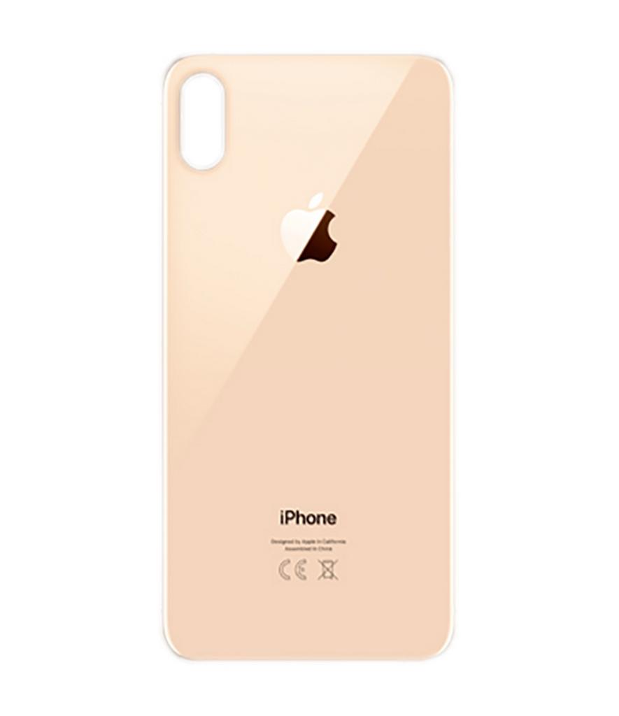 Πίσω Κάλυμμα Apple iPhone XS Max Χρυσαφί χωρίς Τζαμάκι Κάμερας