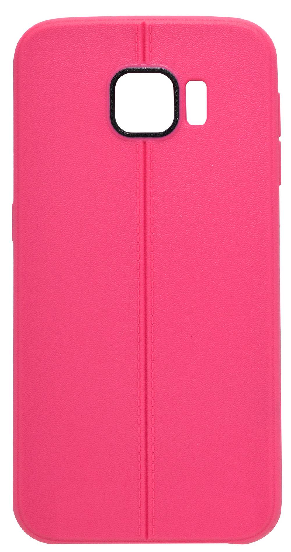 Θήκη TPU Ancus Leather Feel για Samsung SM-G920F Galaxy S6 Φούξια