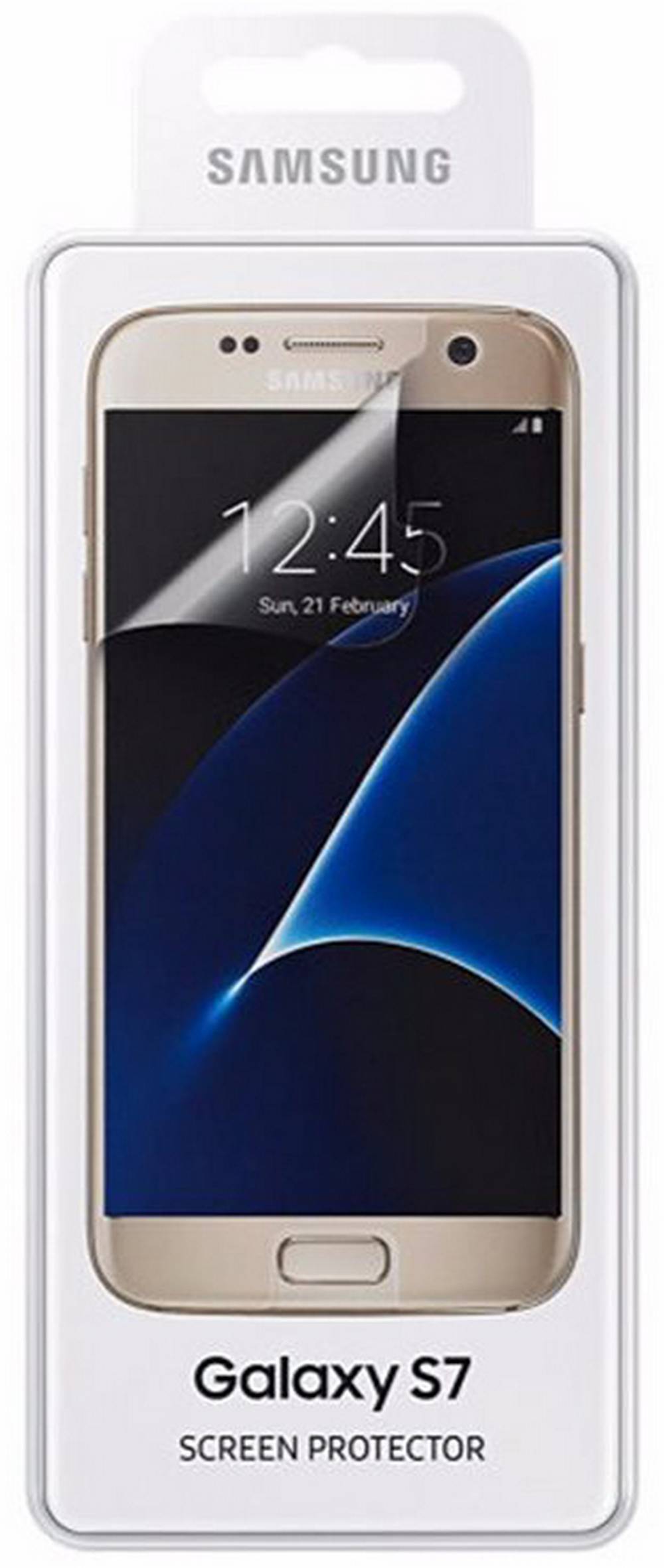 Screen Protector Samsung ET-FG930CTEGWW για SM-G930F Galaxy S7 Curved Full Face (2 Τεμάχια)