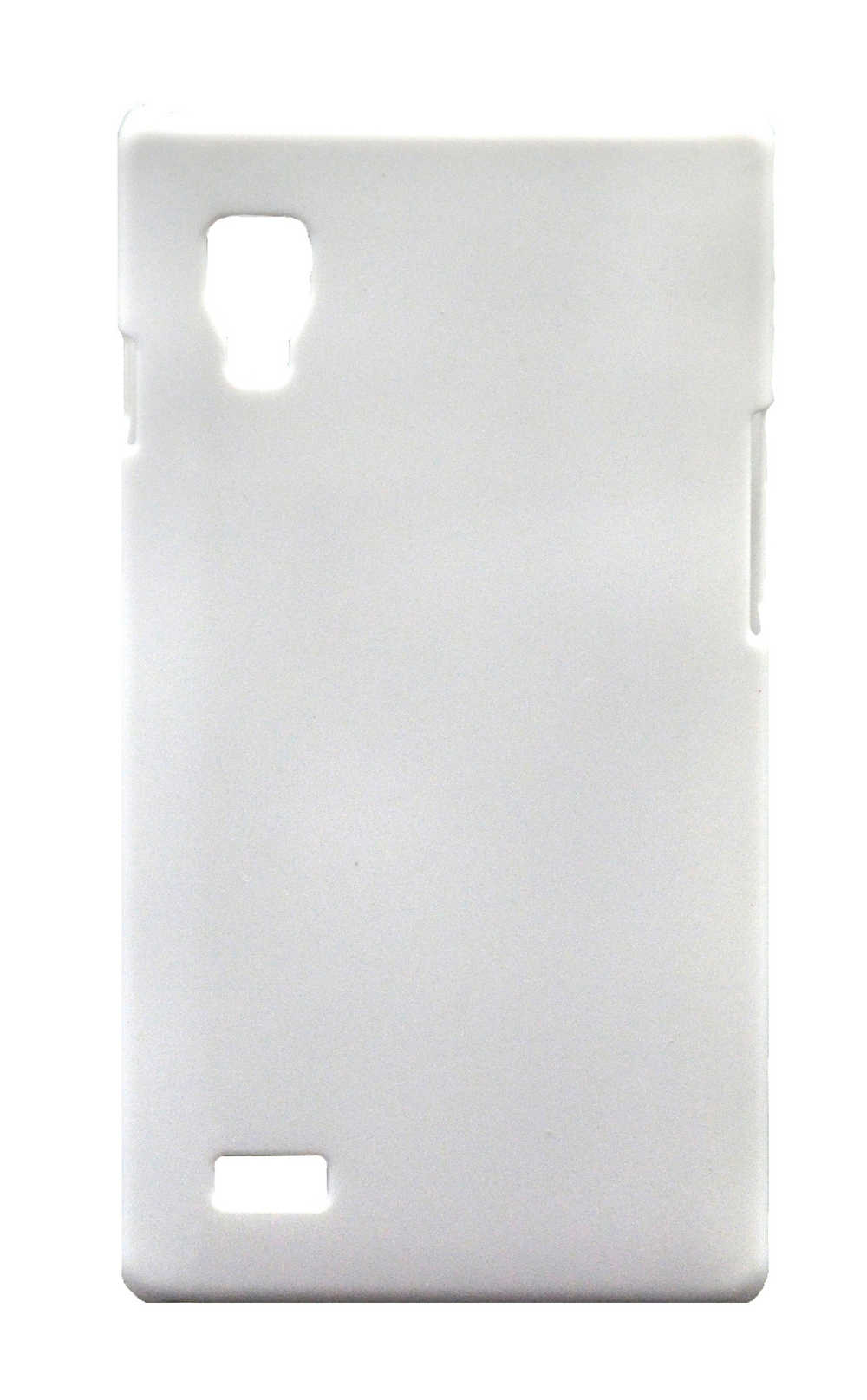 Θήκη Faceplate Ancus για LG Optimus L9 P760 Velvet Feel Λευκή