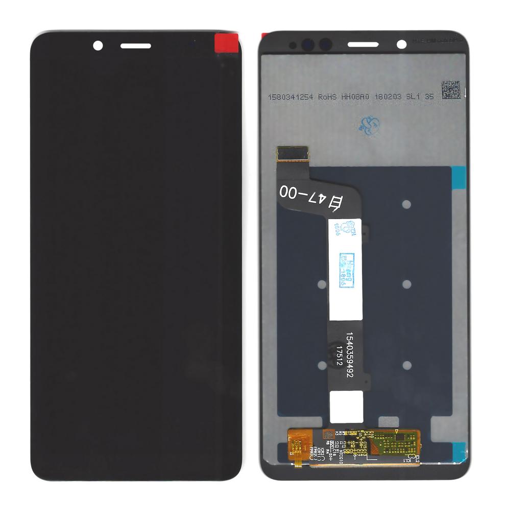 Οθόνη & Μηχανισμός Αφής Xiaomi Redmi Note 5 Μαύρο (Διάσταση:154mm) 1580343632 Original