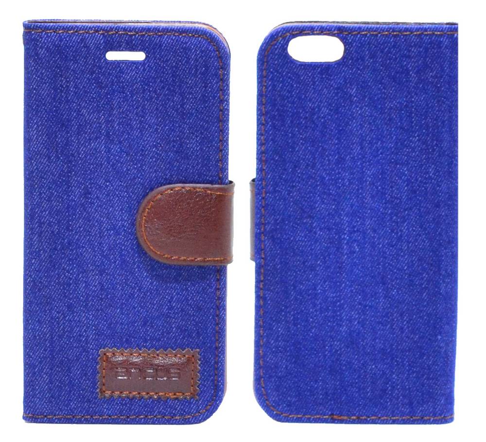 Θήκη Book Ancus Teneo Fabric για Apple iPhone 6/6S Μπλέ