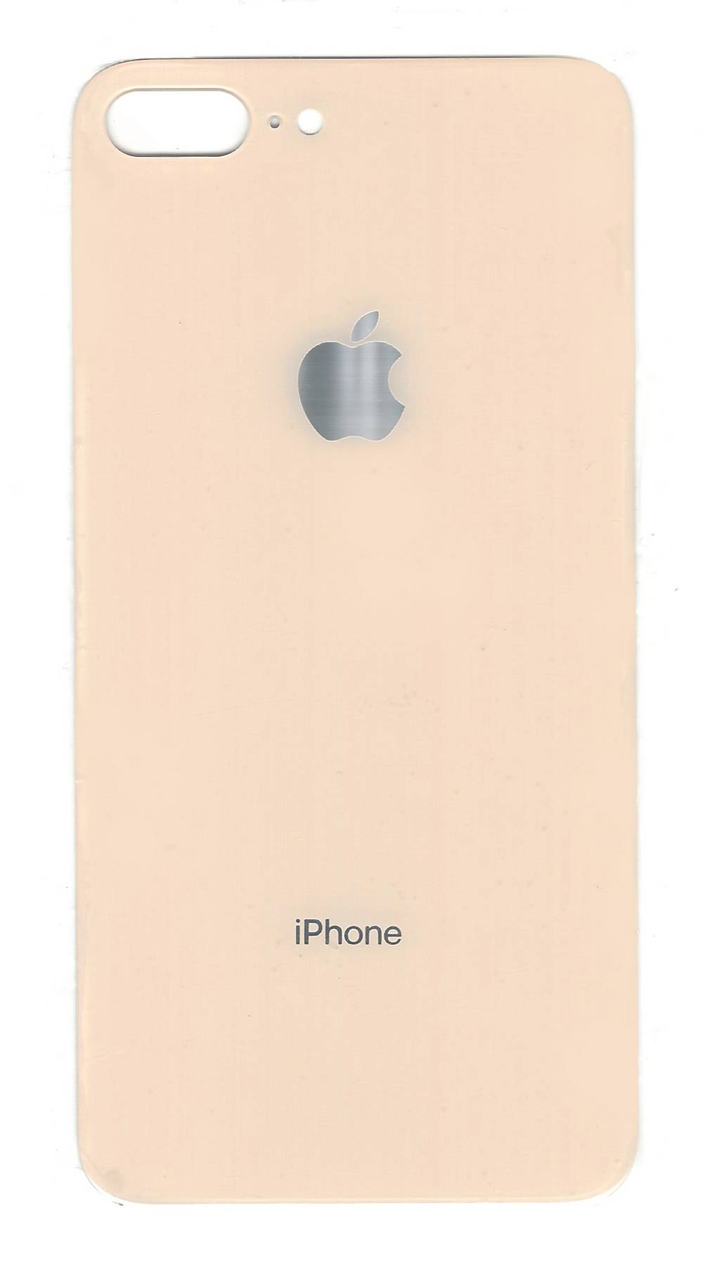 Πίσω Κάλυμμα Apple iPhone 8 Plus Χρυσαφί χωρίς Τζαμάκι Κάμερας OEM