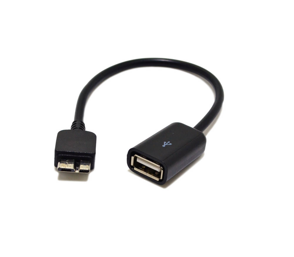 Καλώδιο σύνδεσης Ancus USB 3.0 για Galaxy Note 3 ( Note III )/Galaxy S5 σε USB Θηλυκό OTG Μαύρο