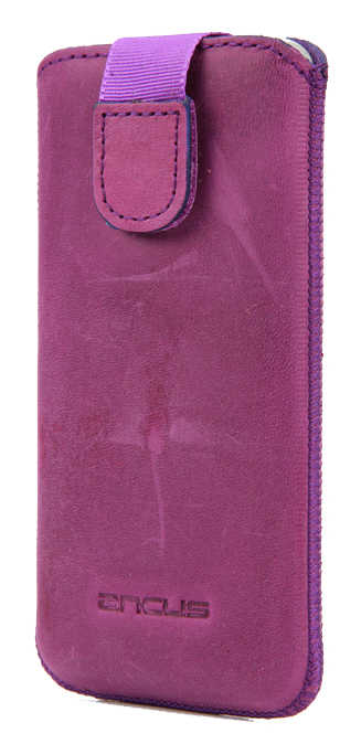 Θήκη Protect Ancus για Apple iPhone SE/5/5S/5C Δέρμα Μώβ