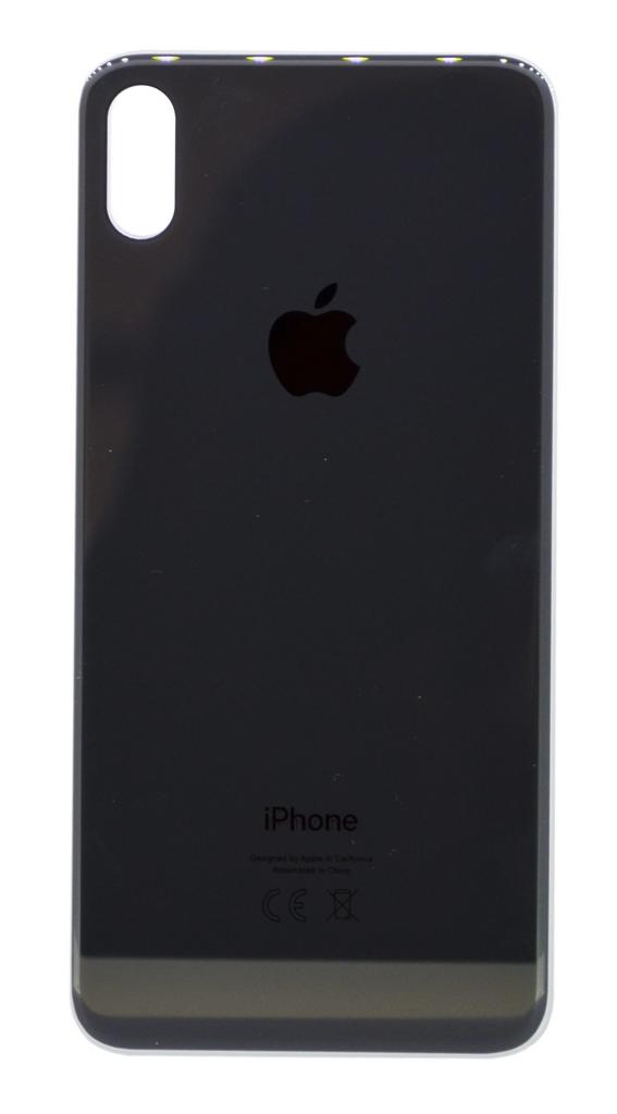 Πίσω Κάλυμμα Apple iPhone XS Max Μαύρο χωρίς Τζαμάκι Κάμερας