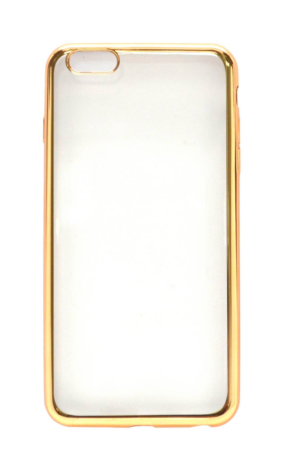 Θήκη Electroplating TPU Ancus για Apple iPhone 6 Plus/6S Plus Χρυσαφί - Διάφανη