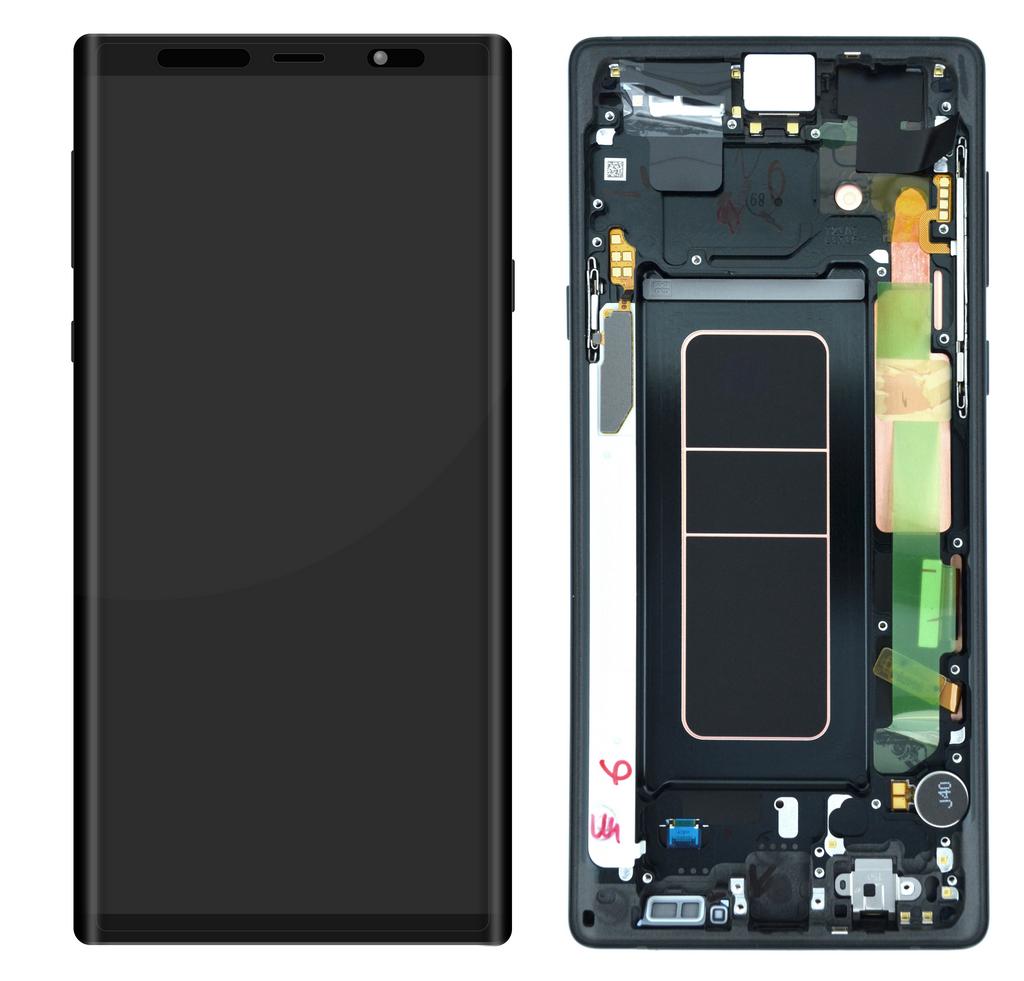 Γνήσια Οθόνη & Μηχανισμός Αφής Samsung SM-N960F Galaxy Note 9 Μαύρο GH97-22269A