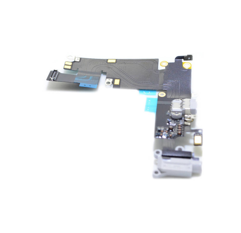 Επαφή Φόρτισης Apple iPhone 6 Plus με Μικρόφωνο και Επαφή Ακουστικών Λευκό  821-2220-A Original