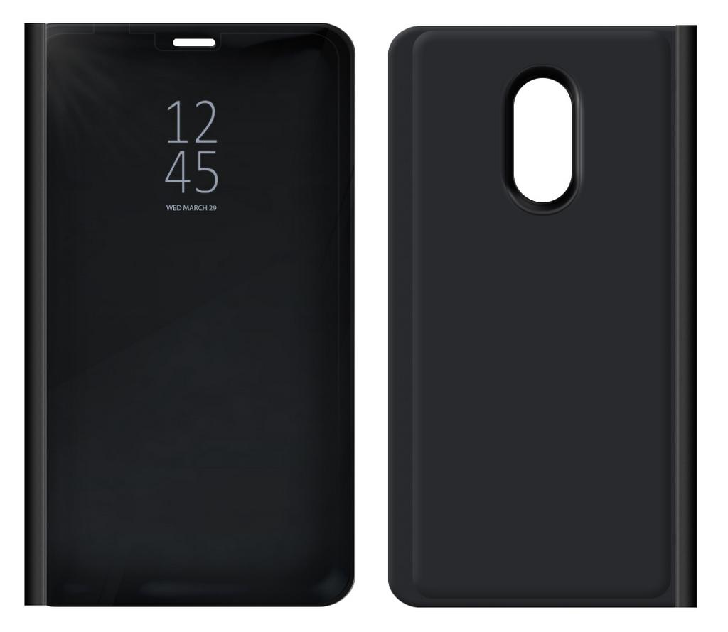 Θήκη Book Kview Standing Cover για Xiaomi Redmi 5 Plus Μαύρη