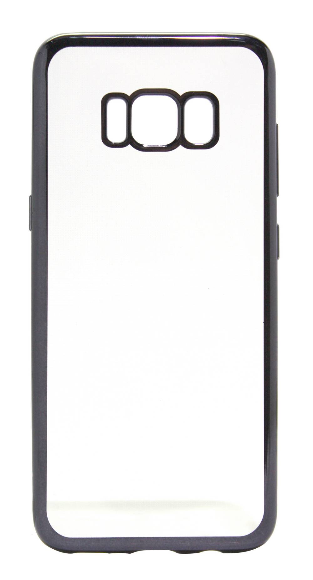 Θήκη Electroplating TPU Ancus για Samsung SM-G955F Galaxy S8+ Μαύρη - Διάφανη