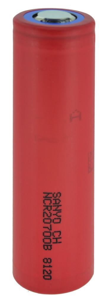 Επαναφορτιζόμενη Μπαταρία Βιομηχανικού Τύπου Sanyo NCR20700B Li-ion 3.7V 4250mAh 15A