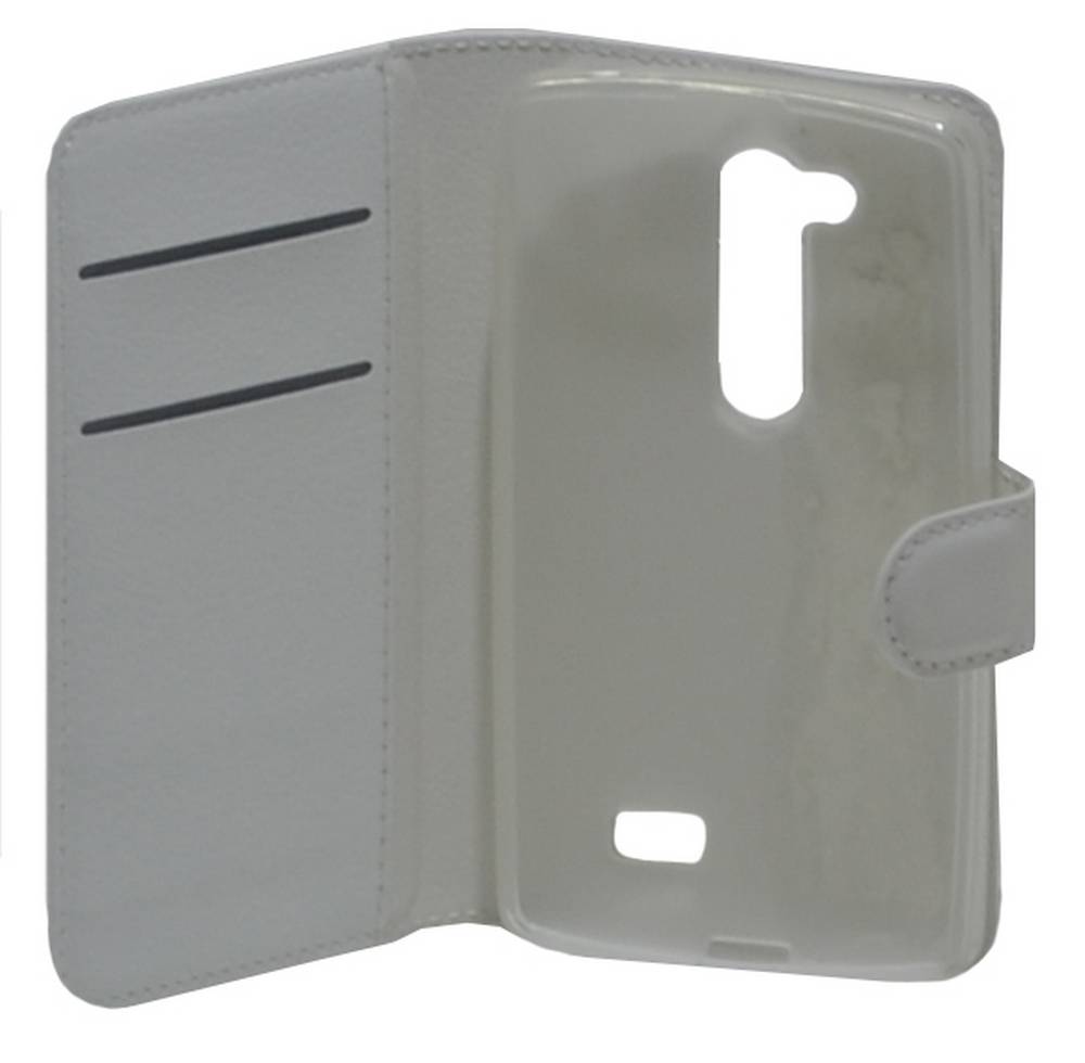 Θήκη Book Ancus Teneo για LG L Fino D290N/L Fino Dual D295 TPU Λευκή