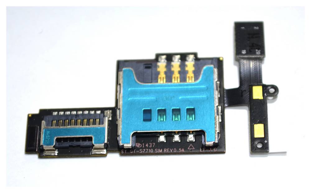 Επαφές Κάρτας Sim Samsung GT-S7710 Galaxy Xcover 2 με Αναγνώστη Κάρτας Μνήμης Original GH59-12979A