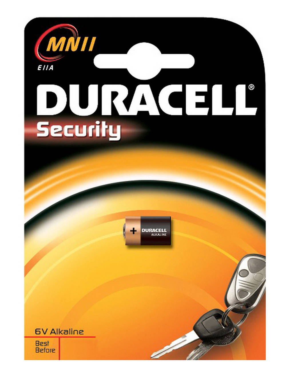 Μπαταρία Αλκαλική Security Duracell MN11 size E11A 6 V Τεμ. 1