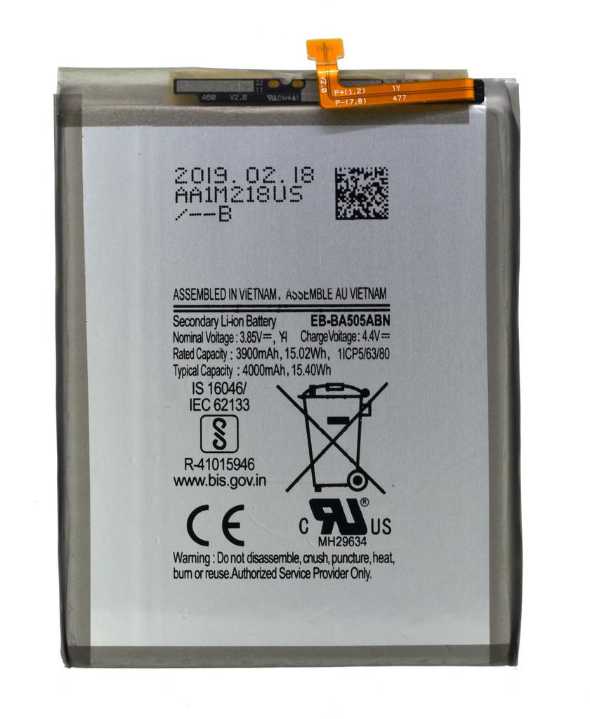 Μπαταρία για Samsung EB-BA505ABU SM-A505 Galaxy A50 Bulk