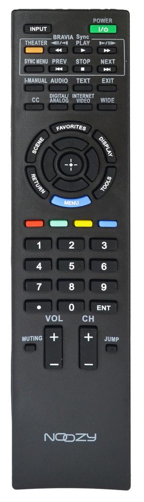 Τηλεχειριστήριο Noozy RC2 για Τηλεοράσεις Sony Άμεσης Αντικατάστασης χωρίς Προγραμματισμό