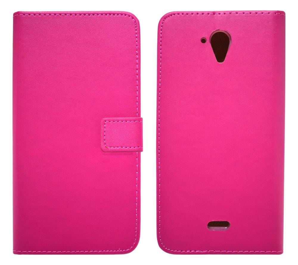 Θήκη Book Ancus για Hisense F20 Ρόζ