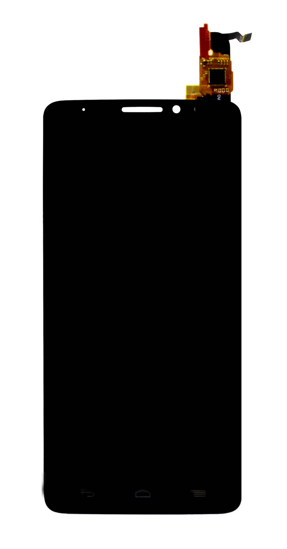 Γνήσια Οθόνη με Συμβατό Μηχανισμό Αφής Alcatel One Touch Idol X 6040D/6040X Μαύρο χωρίς Πλαίσιο, Κόλλα