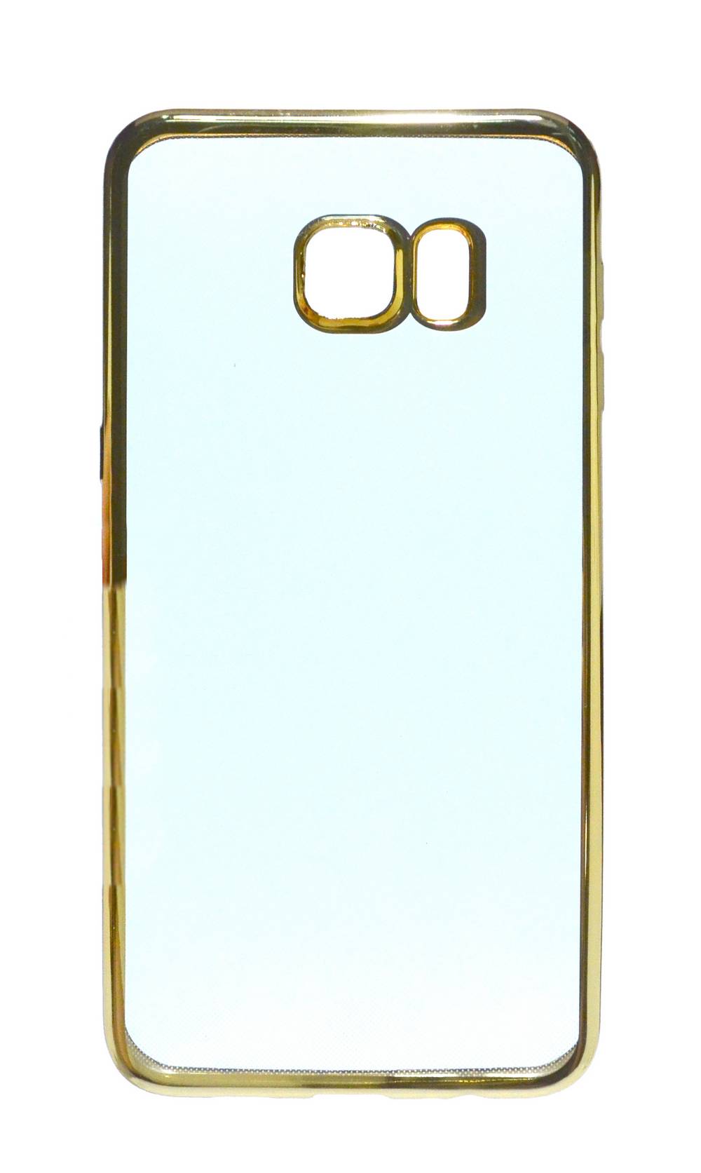 Θήκη Electroplating TPU Ancus για Samsung SM-G928F Galaxy S6 Edge+ Χρυσαφί - Διάφανη