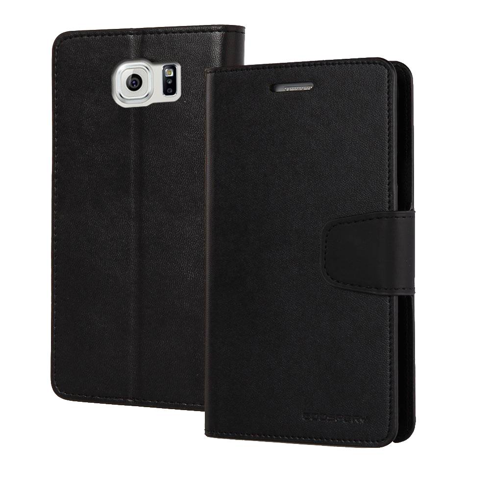 Θήκη Book Goospery Sonata Diary για Samsung SM-G928F Galaxy S6 Edge+ Μαύρη by Mercury