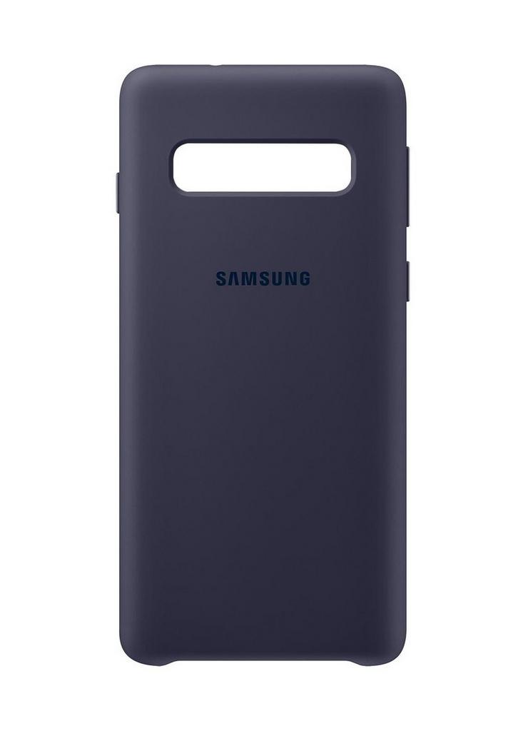 Θήκη Faceplate Samsung Silicone Cover EF-PG973TNEGWW για SM-G973 Galaxy S10 Navy