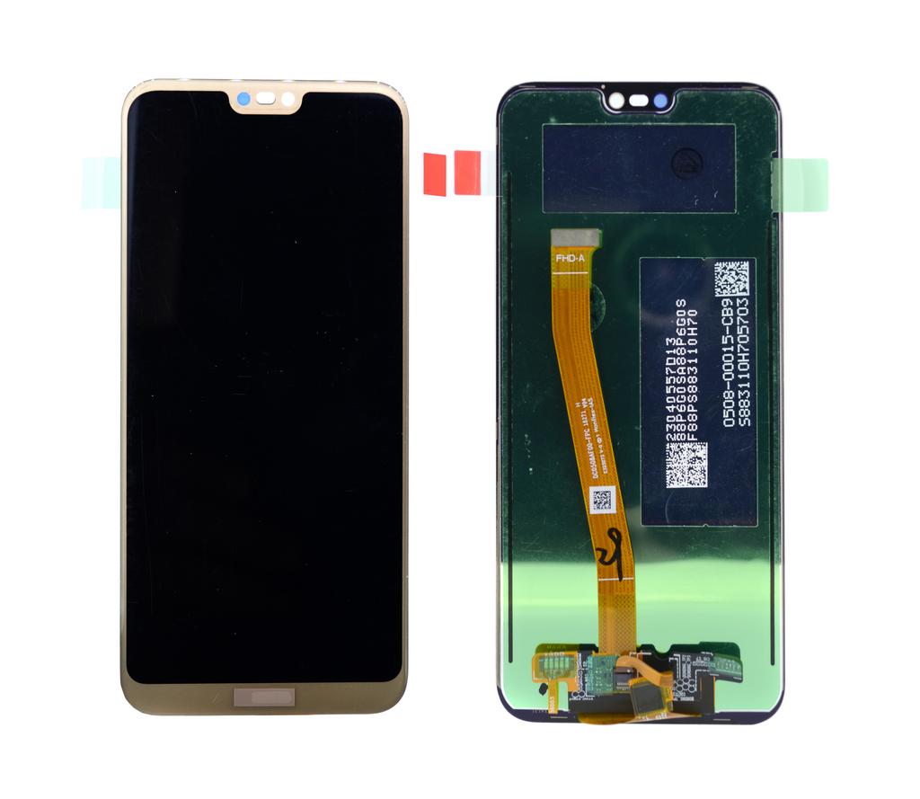 Οθόνη & Μηχανισμός Αφής Huawei P20 Lite Χρυσαφί OLED χωρίς Πλαίσιο OEM Type A