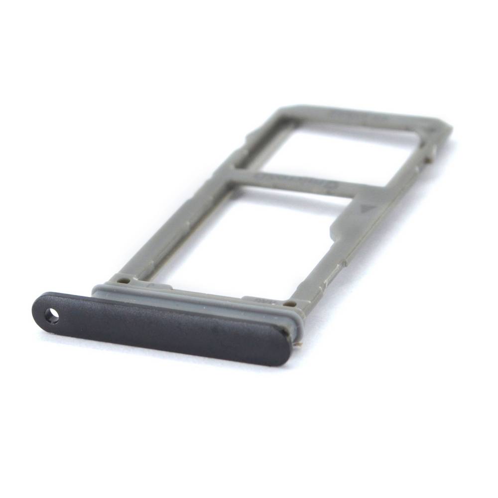 Βάση Κάρτας Sim Samsung SM-A530F Galaxy A8 (2018) Μαύρο Original GH98-42519A